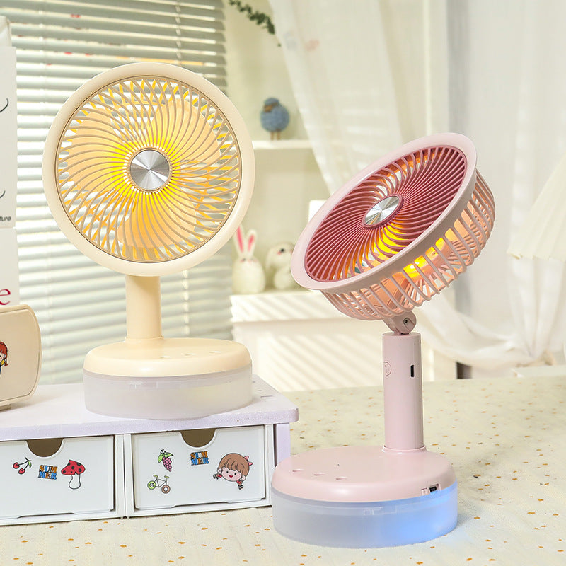 Damen Tragbarer Tischventilator mit stilvollem und flexiblem Design Karnz