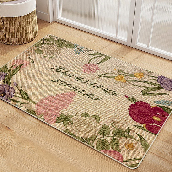 Florales inspirierendes Teppichläufer
