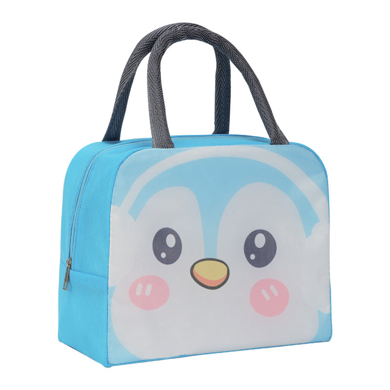 Stilvolles Pinguin-Themen Isolierte Lunch Tasche Karnz