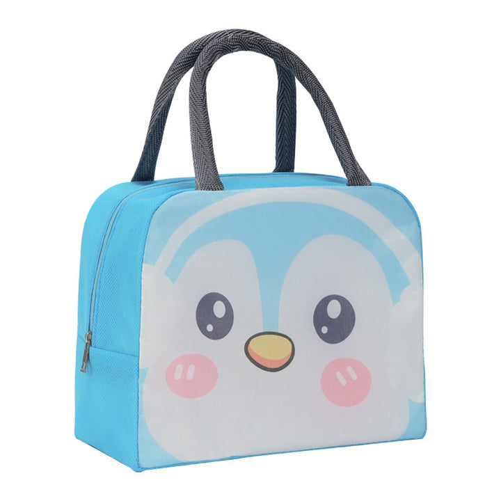 Stilvolles Pinguin-Themen Isolierte Lunch Tasche Karnz