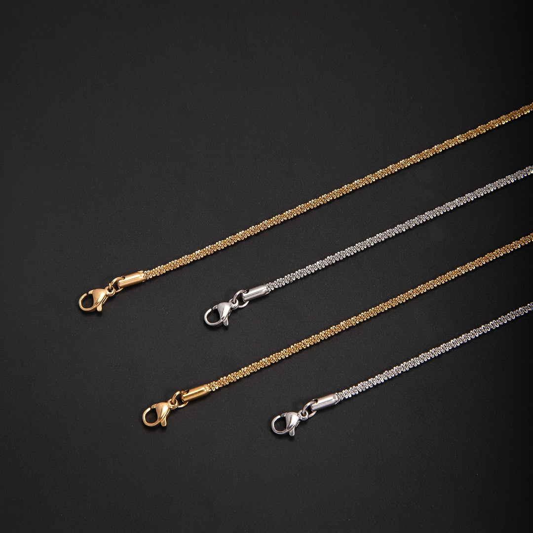 Elegante Ketten-Choker-Halskette Karnz