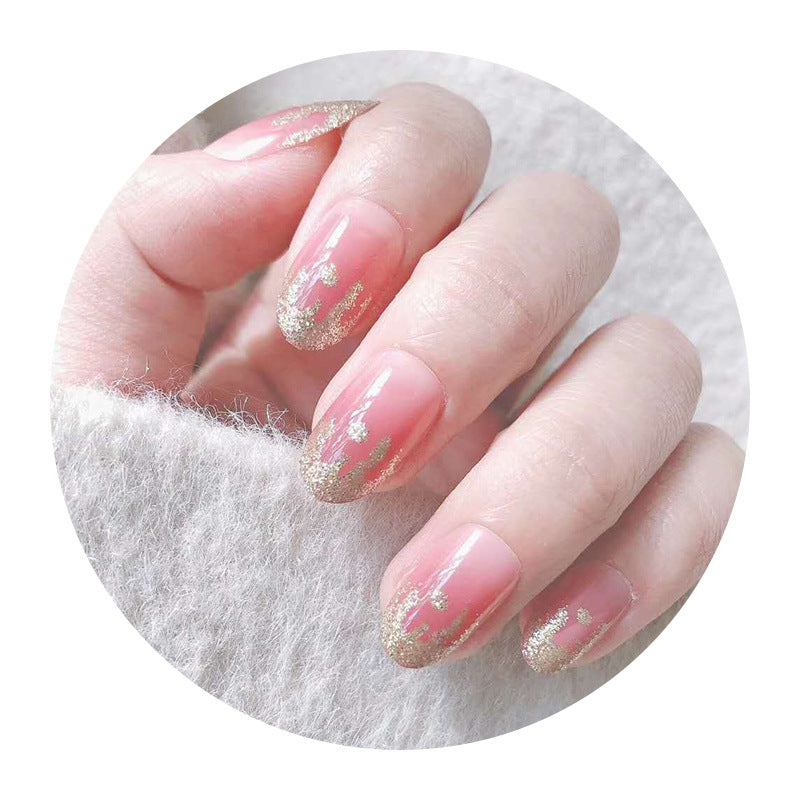 Elegante glänzende Press-On-Nagelspitzen Karnz
