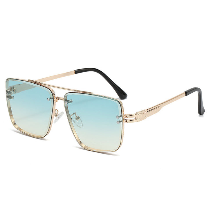 Damen Elegante Oversize-Sonnenbrille mit gradienten Gläsern und auffälligem Rahmen Karnz