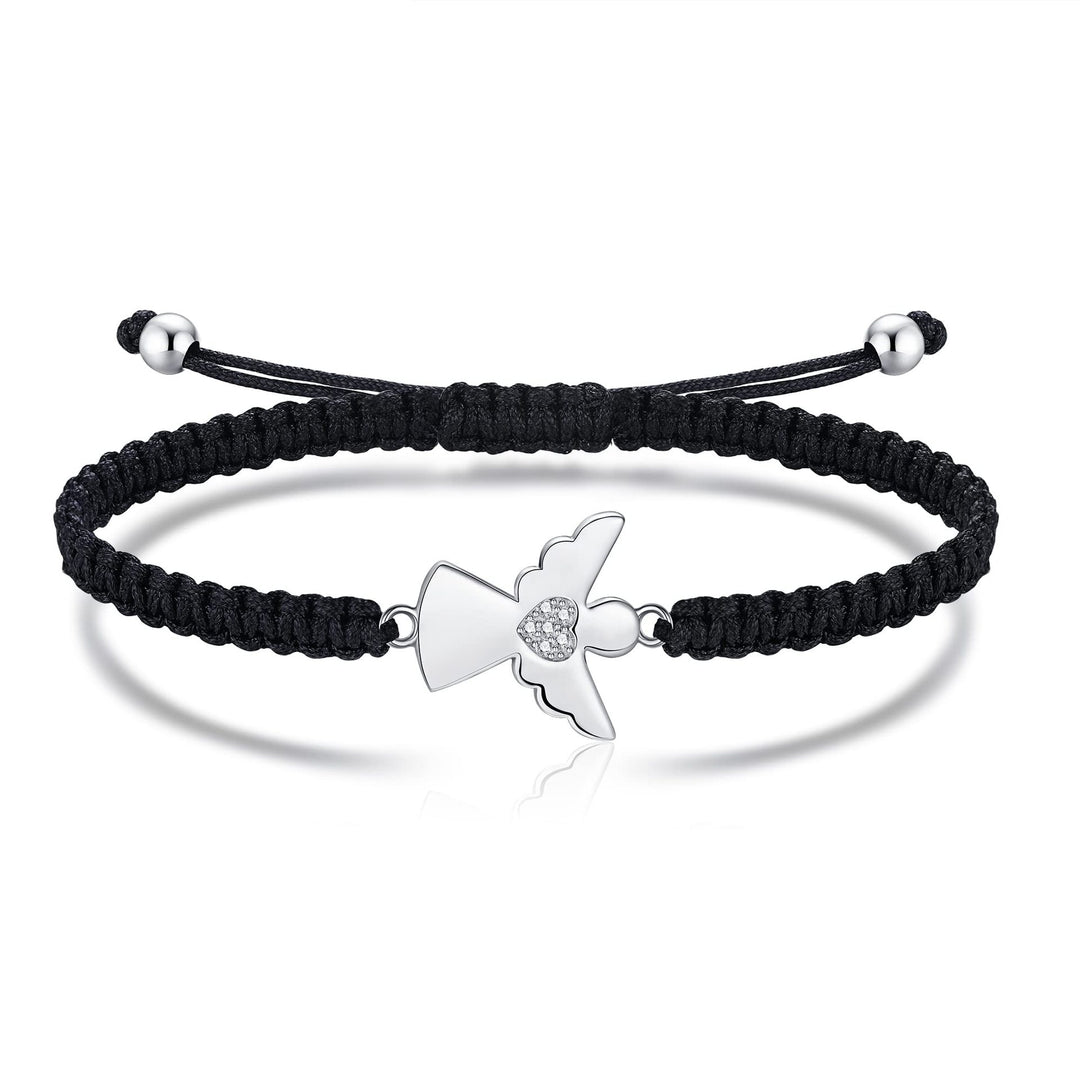 Verstellbares Engel Charm Armband Karnz