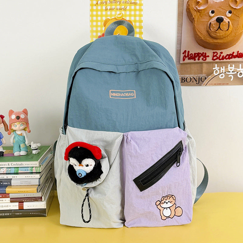 Verspielt Multi-Taschen Leger Rucksack Karnz
