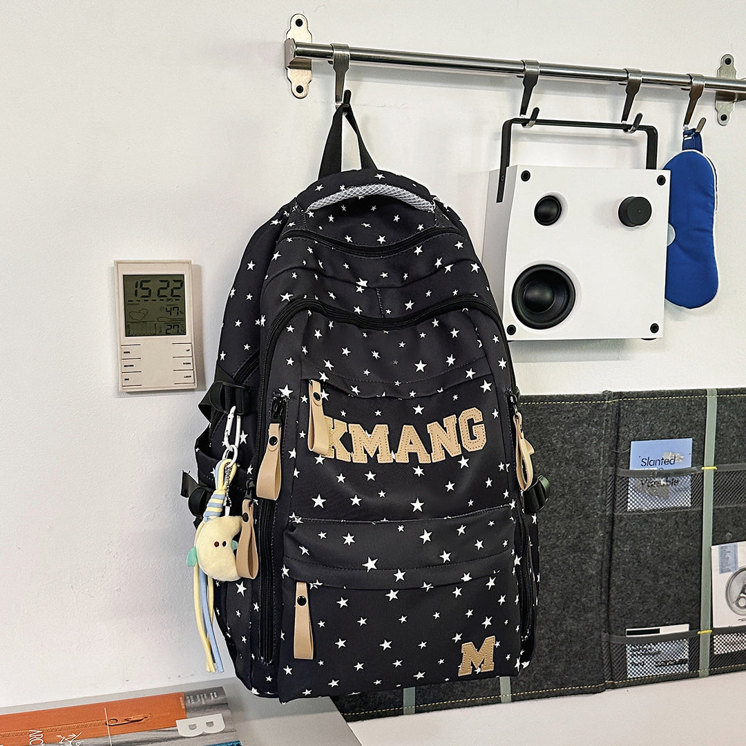 Trendiger Sternmuster-Rucksack Karnz