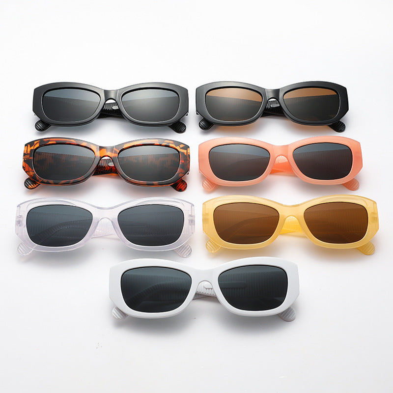 Damen trendige Sonnenbrille mit innovativem Design und komfortablem Rahmen Karnz