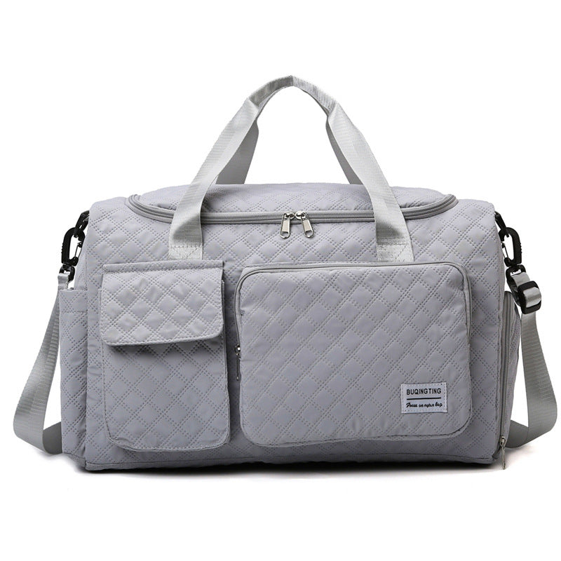Geräumige gesteppte Wochenend-Duffle-Tasche Karnz