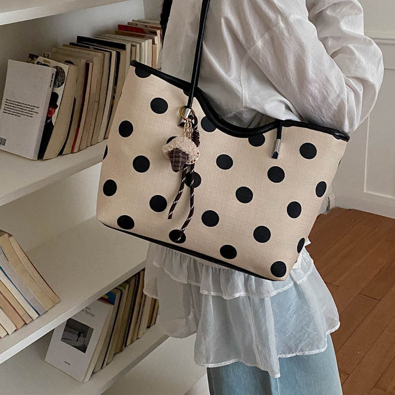 Polka Dot Wochenend Tragetasche