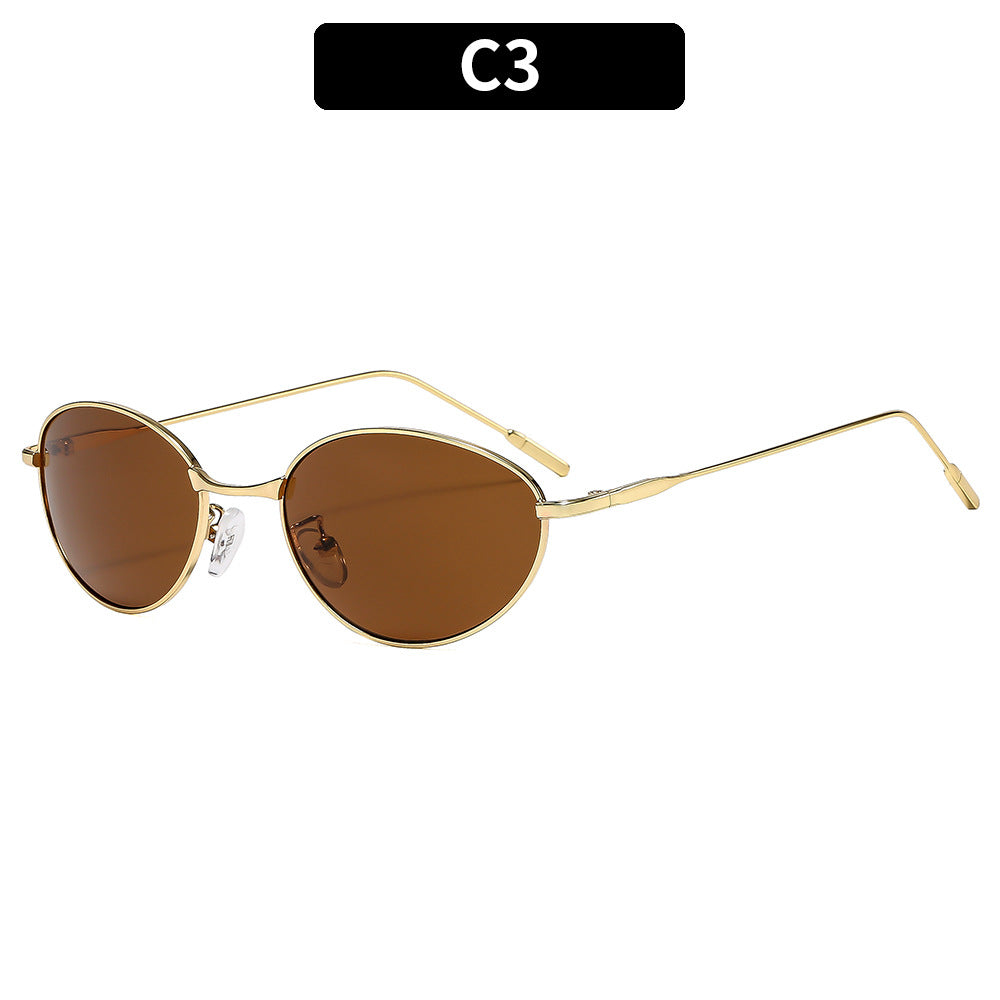 Elegante ovale Rahmenschutzbrille