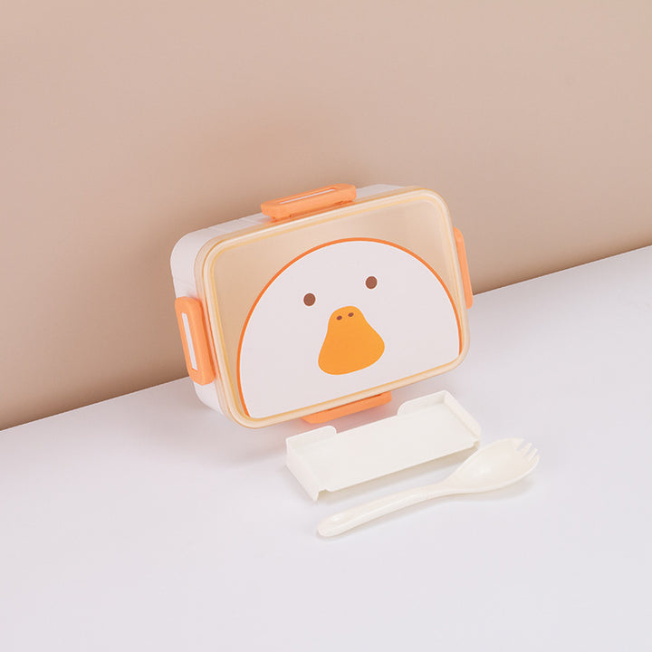 Niedliche Enten-Themen Lunchbox