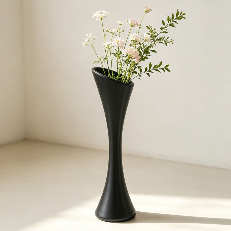 Elegante Kurven Dekorative Bodenvase Karnz
