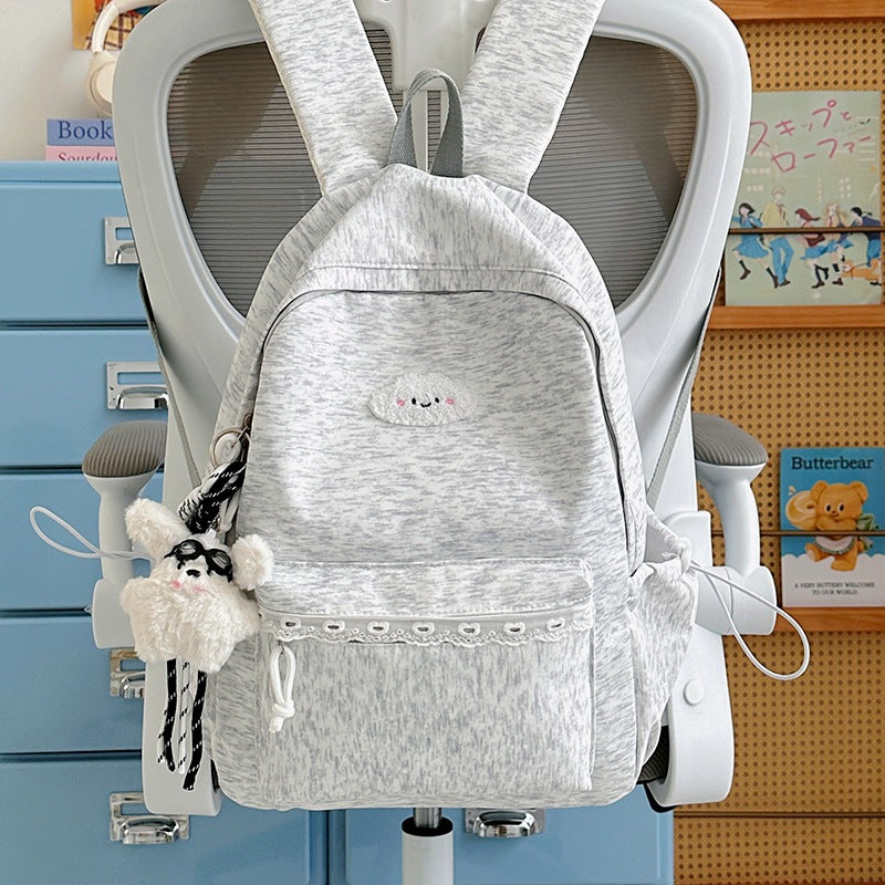 Verspielter Plüsch-Hase Rucksack