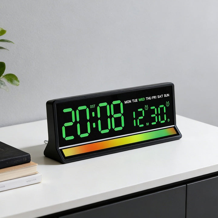 Digitaler Wecker mit Klarer Led-Anzeige und Datumsanzeige Karnz
