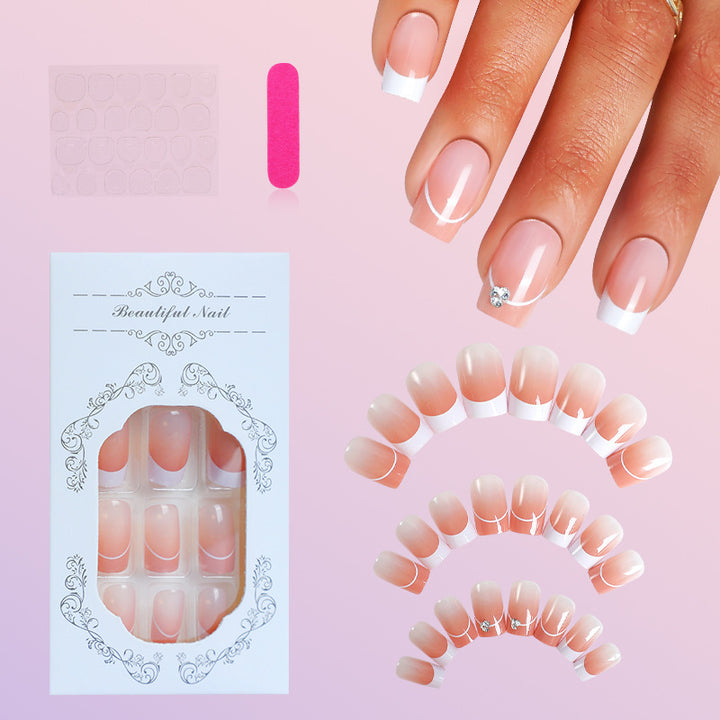 Elegante Nagelkunst Karnz
