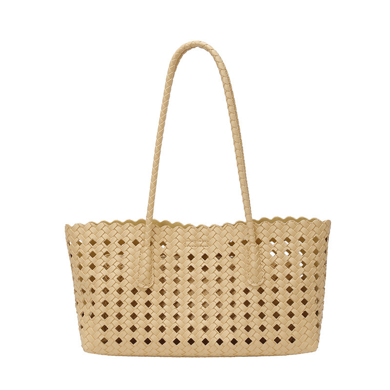 WoHandgewebte Strohtaschenmarkt Tote Bag Karnz