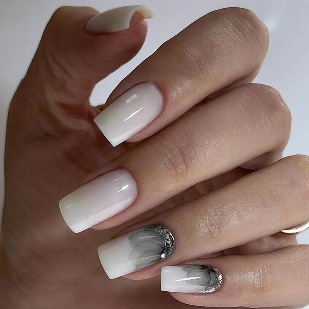 Chic Ombre Acryl Nagelverlängerungen Karnz