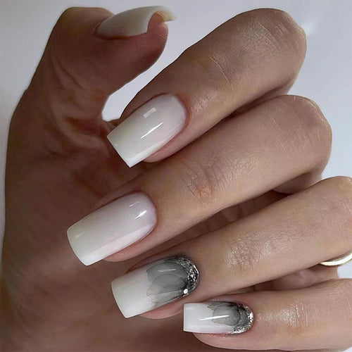 Chic Ombre Acryl Nagelverlängerungen Karnz