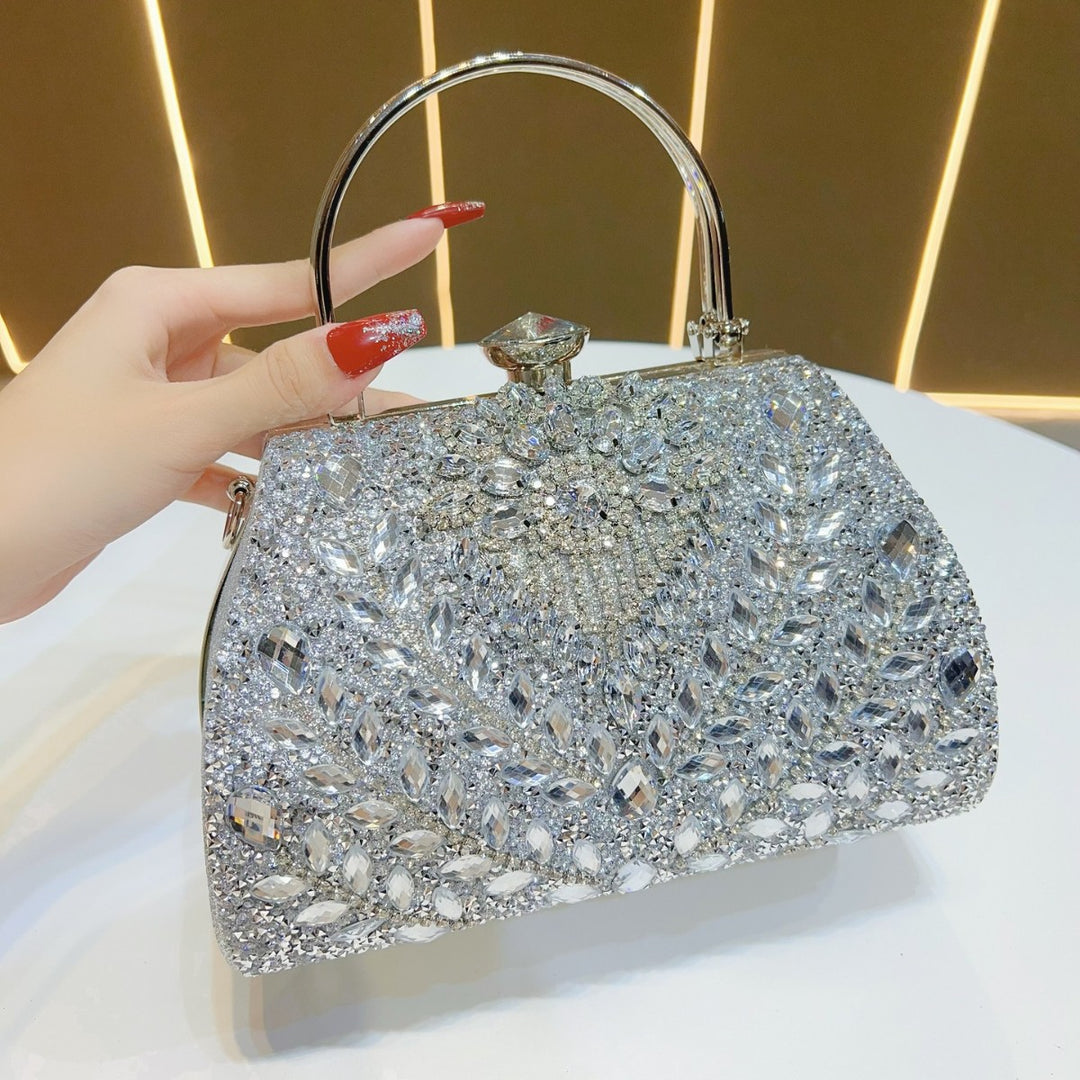 Verzierte dekorative Abendhandtasche