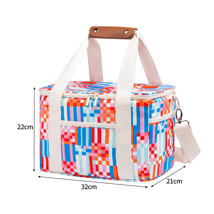 Isolierte Blumenmuster Lunch Kühltasche