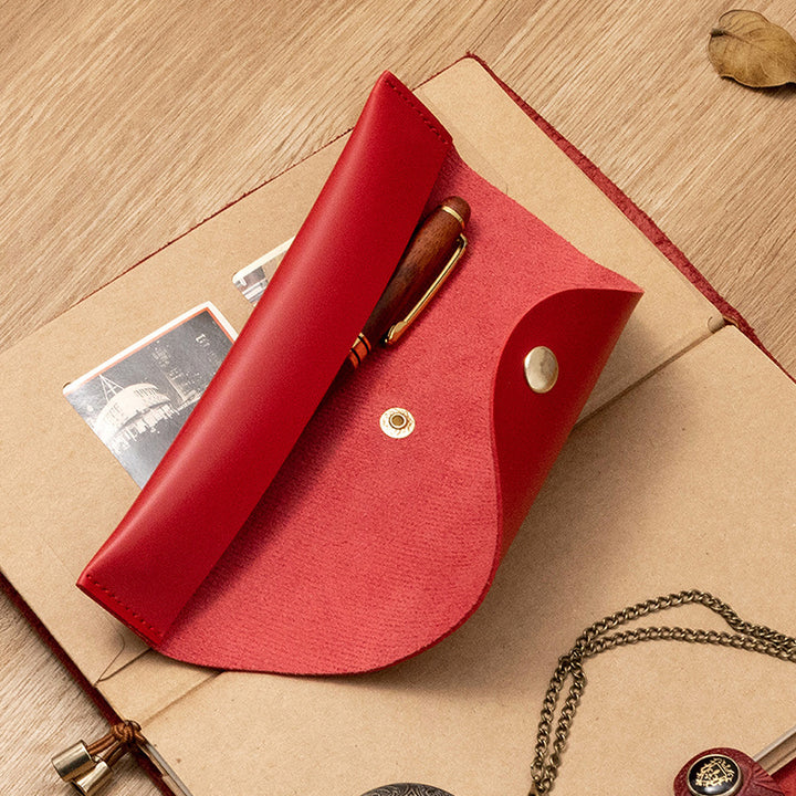 Leder Bleistiftrolle Karnz
