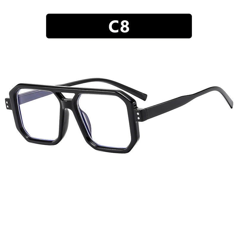 Damen geometrische Premium-Brille Karnz