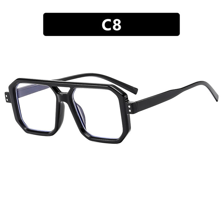 Damen geometrische Premium-Brille Karnz