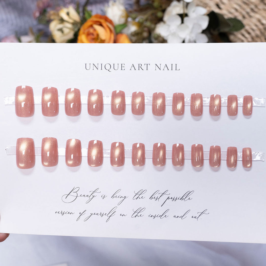 Ombre Glänzende Nagelkunst