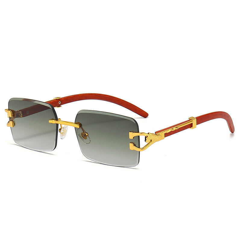 Damen Designer-Brille mit edlem Rahmen und kunstvollen Akzenten Karnz