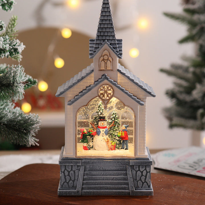Beleuchtete Weihnachtsdekoration Karnz
