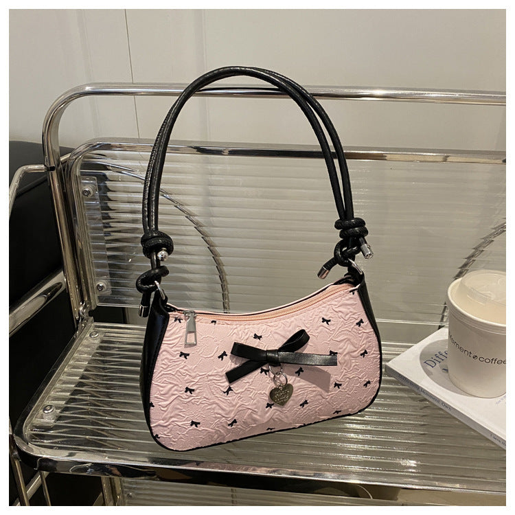 Charmante mit Schleifenverzierung Handtasche Karnz