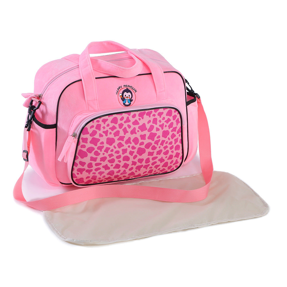 Multifunktionale Wickeltasche mit Isolierbarem Fach Karnz