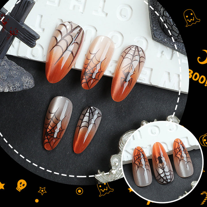 Halloween-inspirierte Nagelkunst-Set