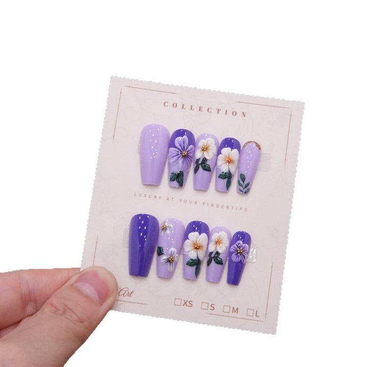 Floral Luxury Press-On Nagelkunst