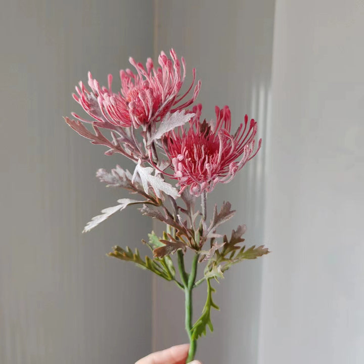 Lebensechter dekorativer Chrysanthemenstiel