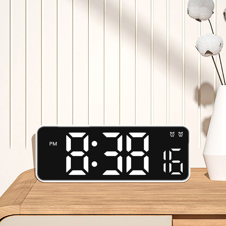 Digitaler Wecker mit Großer Led-Anzeige und Dualer Alarmfunktion Karnz