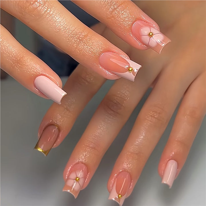 Glamouröse Press-On Nagelset Karnz