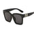 Damen Elegante Oversized-Sonnenbrille mit polarisierenden Gläsern Karnz