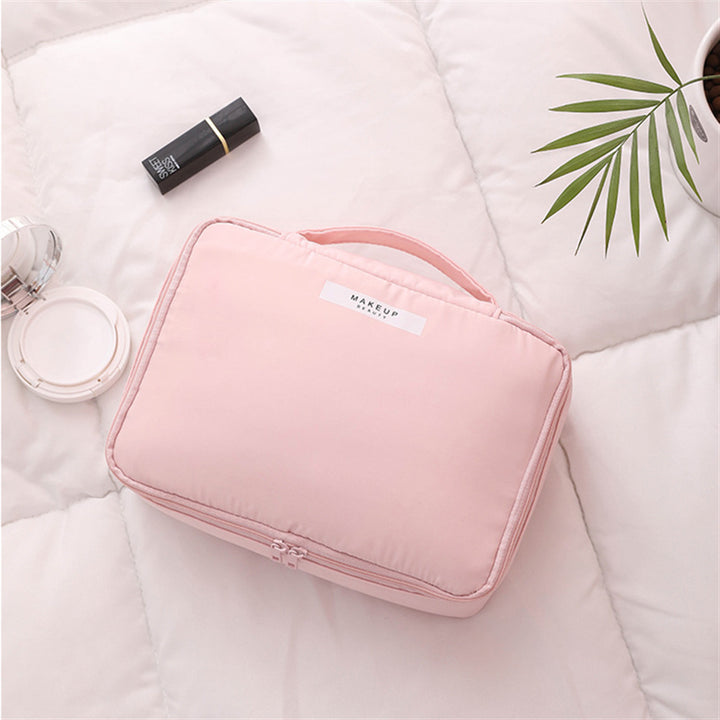 Dual Compartment Reise Makeup Organizer Karnz