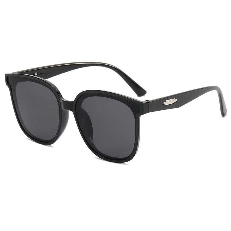 Damen modische oversized Sonnenbrille mit kombiniertem Rahmen Karnz