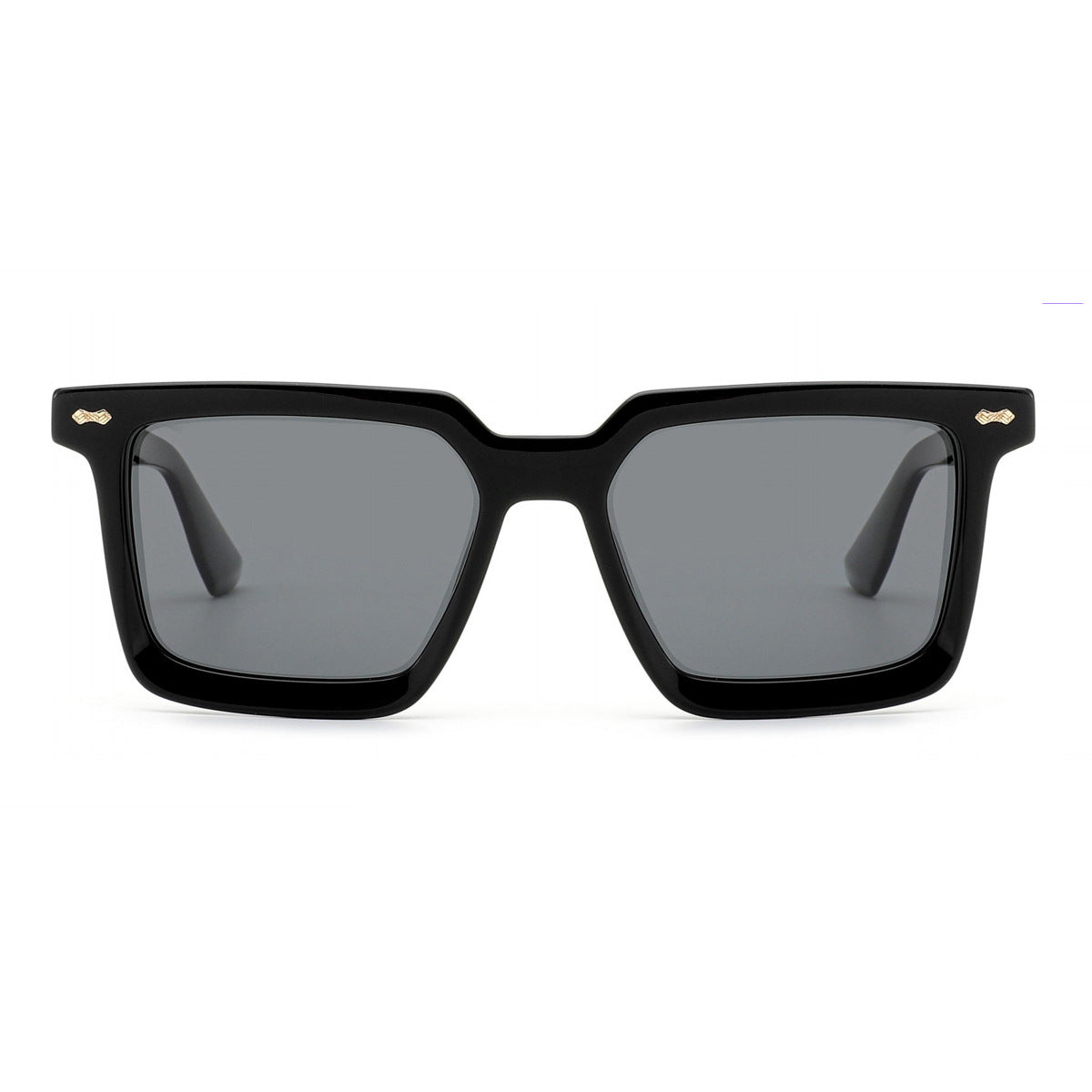Damen modische Sonnenbrille im markanten Quadratstil Karnz