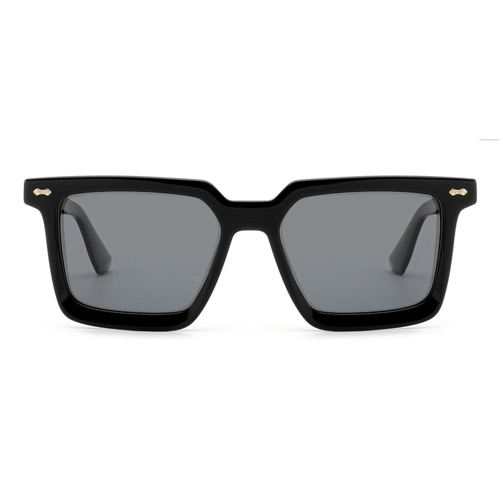 Damen modische Sonnenbrille im markanten Quadratstil Karnz