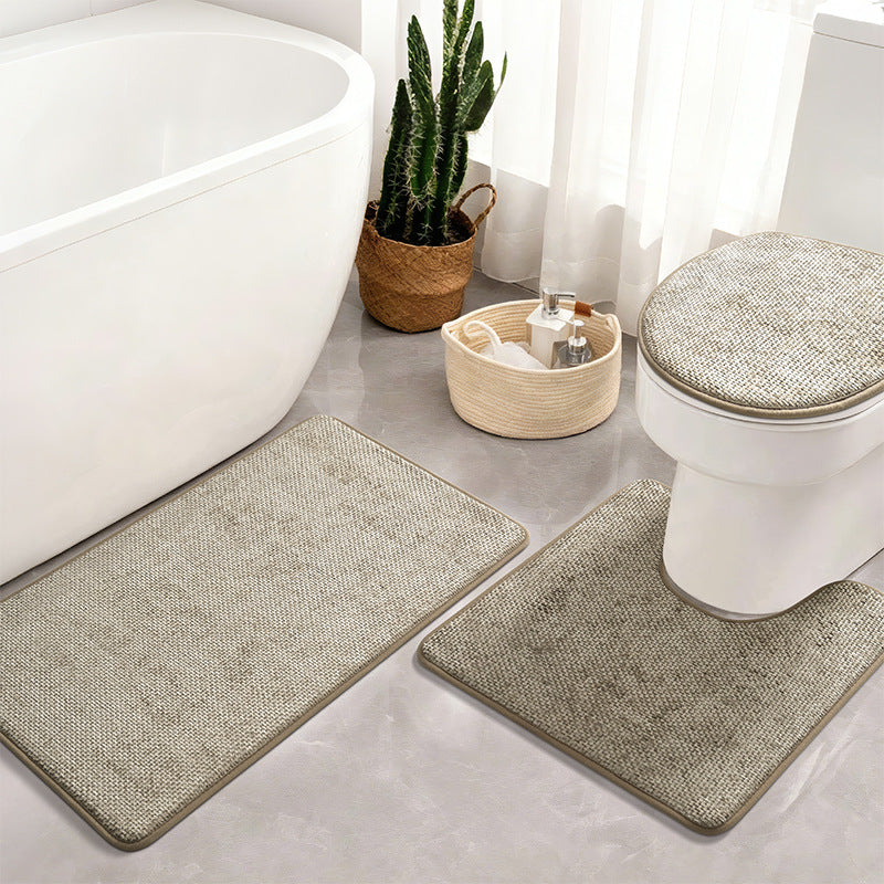 Rutschfester Badezimmer Teppich Set