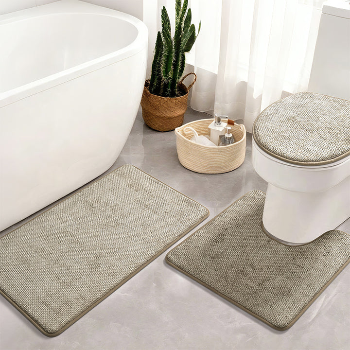 Rutschfester Badezimmer Teppich Set
