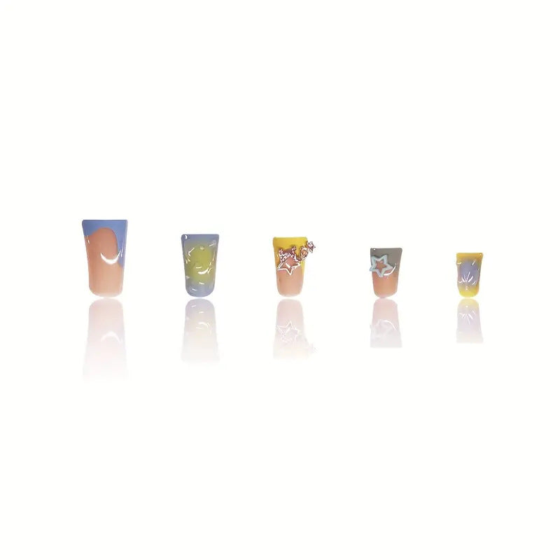 Kreatives Press-On Nagelkunst Set Karnz