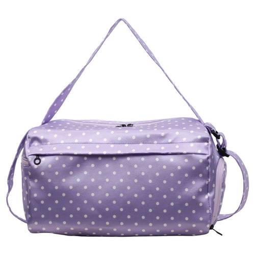 Stylische gepunktete Reisetasche