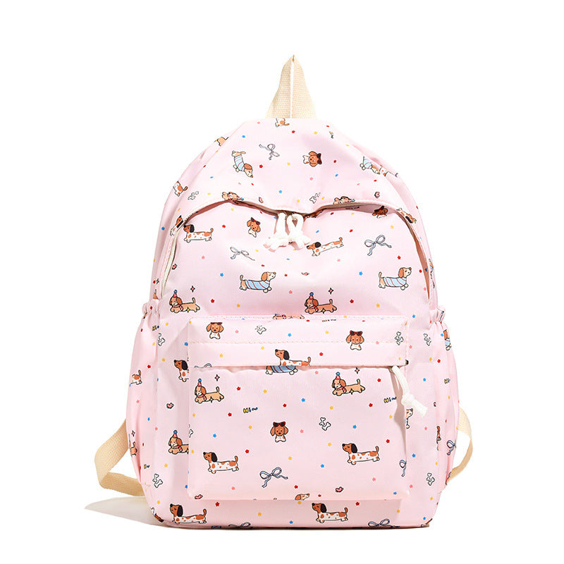 Rucksack mit Fröhlichem Hunde-Motiv Karnz