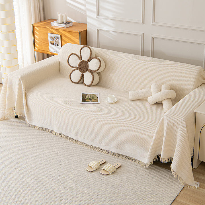 Weiche Gewebte Sofa Wurfdecke