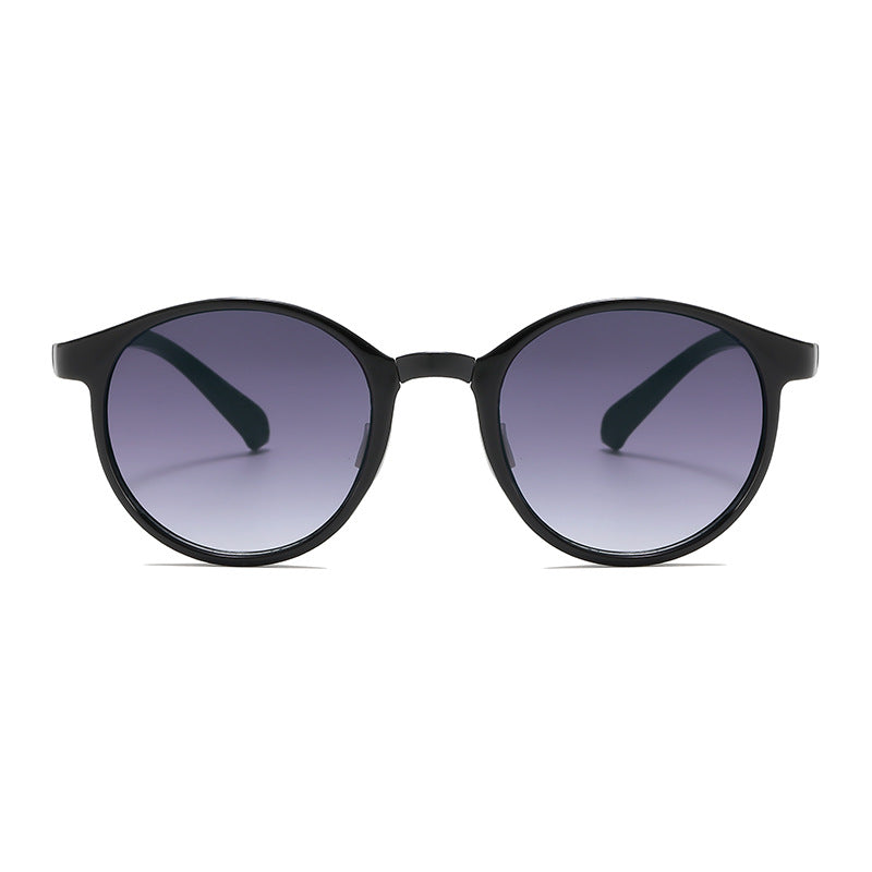 Stylische Retro-inspirierte runde Sonnenbrille Karnz