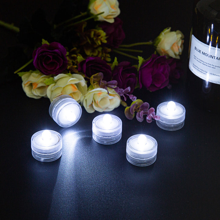 Wasserdichtes batteriebetriebenes schwebendes LED-Teelicht-Set